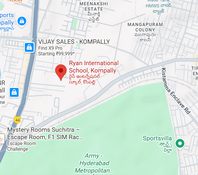 Kompally Campus Map